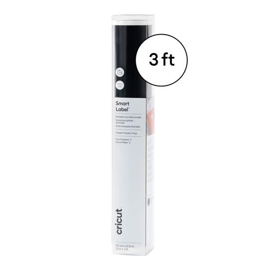 Smart Label™ beschreibbares Vinyl – ablösbar, Schwarz (0,9m, 3 Fuß)